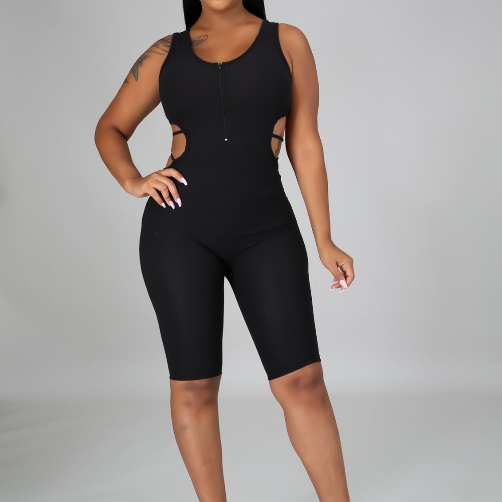 Black Bombshell Jumpsuit